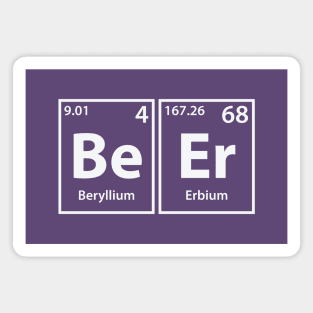 Beer (Be-Er) Periodic Elements Spelling Magnet